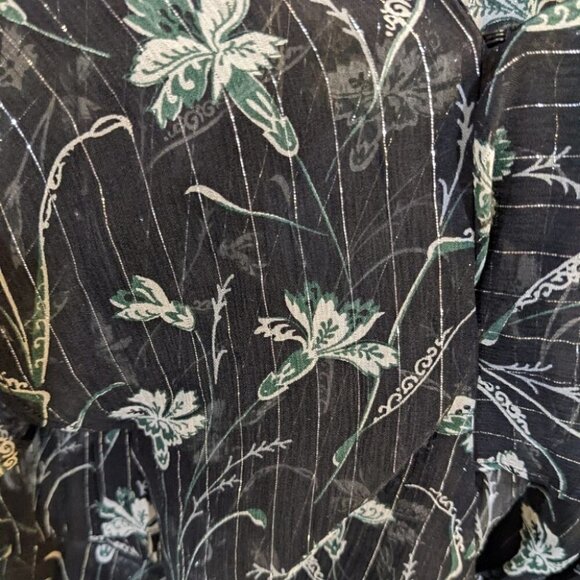 NWT Veronica Beard | Marilyn Cold Shoulder Ruffle Midi Dress - Picture 10 of 13